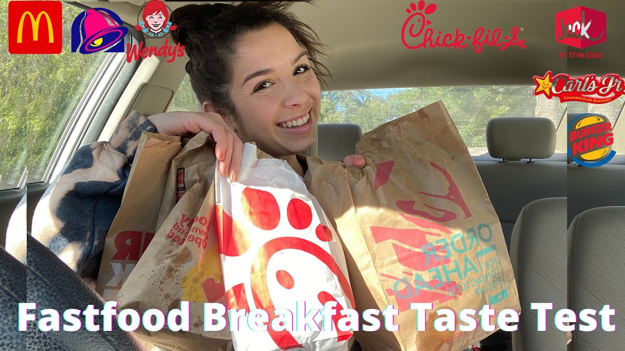 Fast Food Breakfast Taste Test inspired by Emma Chamberlain