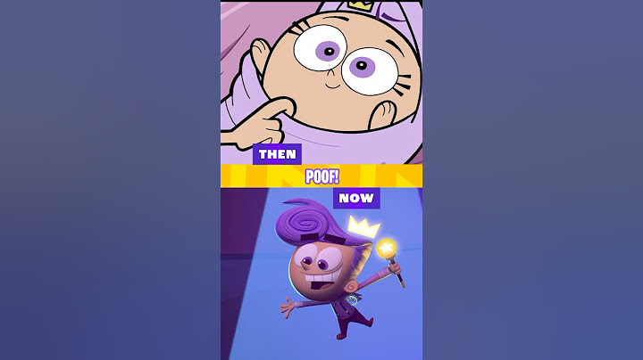 Poof THEN vs. NOW! ✨💜 | Fairly OddParents #shorts