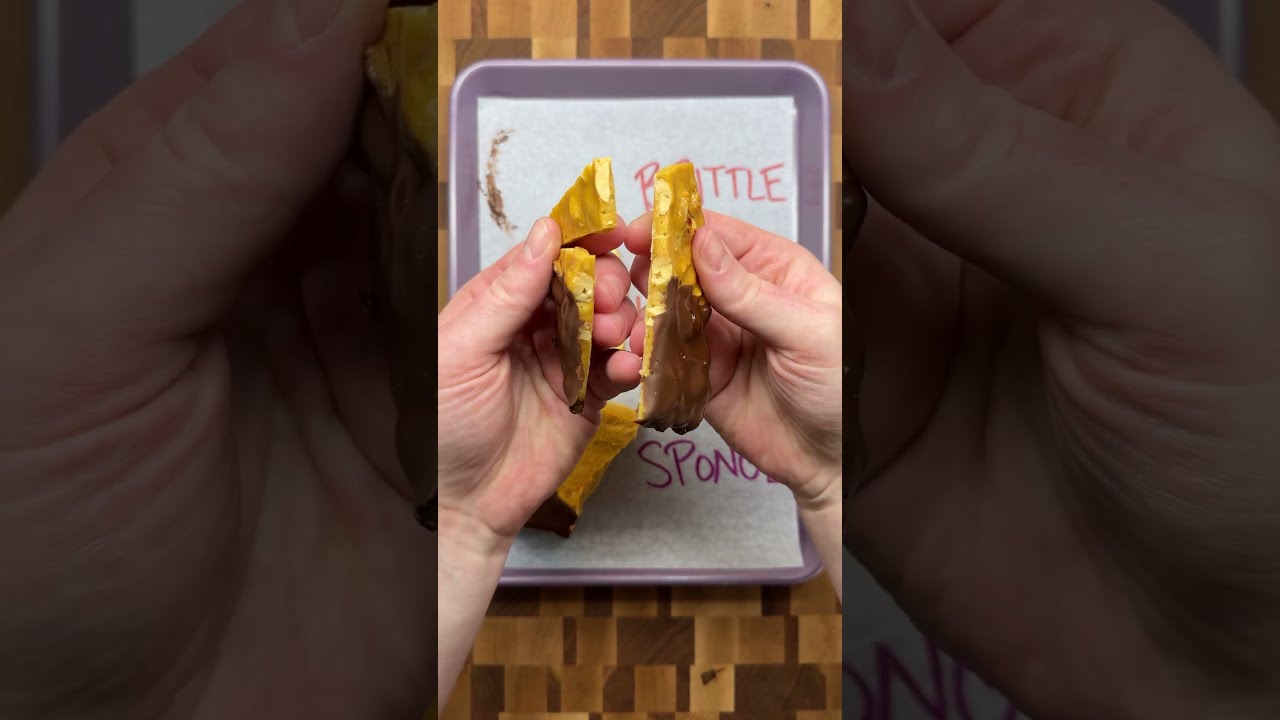 Brittle Vs Honeycomb Sponge Candy Baking