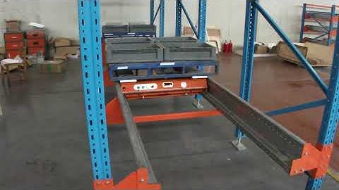 Adjustable pallet racking