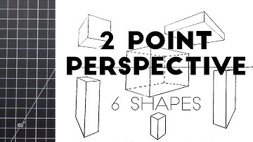 2 Point Perspective Drawing: Step By Step