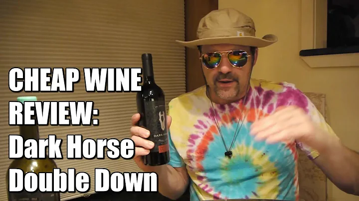 Revisão de Vinho Barato: Dark Horse Double Down - Vale a Pena?