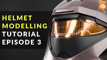 Make the Halo 3 Recon Helmet in Blender | Modelling Tutorial | Episode 3