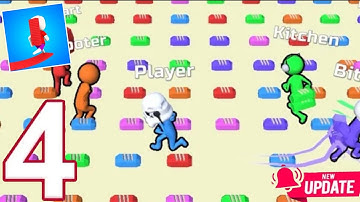 Bridge Race Part 4 Level 12 - 14 Gameplay (android, iOS)