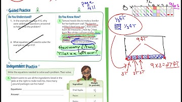 5th Math Envision 9-7 & 9-8
