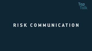 Tap Talk | Risk Communication | A Peek at Episode 011