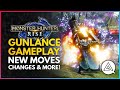 Monster Hunter Rise | New GUNLANCE Weapon Gameplay - New Moves, Changes & Silkbind Attacks