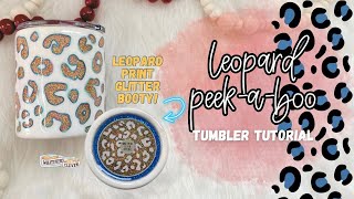 Leopard Peek a Boo Tumbler