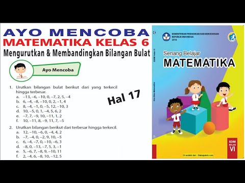 Kunci jawaban matematika kelas 6 halaman 17