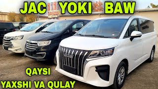 BAW Jac M3 Jac M4 Mikro Avtobuslari Qaysi Yaxshi Tashkent Motorsda Бав Жас М3 Жак М4 Микро Автобусла