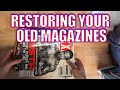 How to restore vintage magazines paper no hype se02 ep385