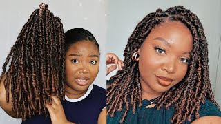 Baby ISSA WIG.. DIY Crochet Butterfly Loc Wig. NO LACE