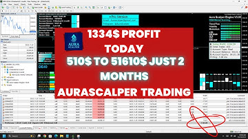 💥 Best Forex Scalper Robot 2025 | Live Trading $1334+ Profit in 35 Minit | AuraScalper EA Test