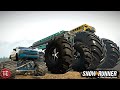 SnowRunner: How Big is TOO BIG!? BIGGEST TRUCKS IN THE GAME!