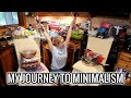 Most Extreme Declutter & Organize Series | Video #1 The Kitchen | My Journey To Minimalism