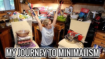 Most Extreme Declutter & Organize Series | Video #1 The Kitchen | My Journey To Minimalism