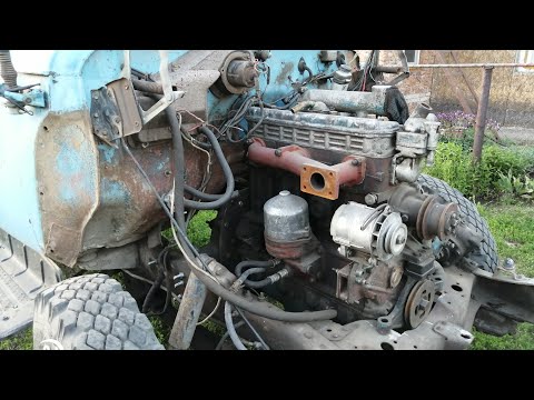 Установка дизеля Д-240