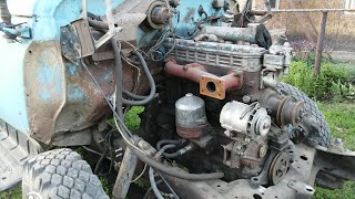 картинка: Установка дизеля Д-240 на ГАЗ-53. Часть-1.