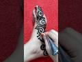 Simple Arabic Henna Design #mehndi #henna #dubai #style #fashion #song #mehandi #farheenscreation
