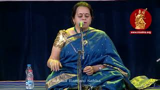 Smt. Sharanyaa Sriram and party at R R Sabha Concerts 2023Part1.