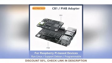 BIGTREETECH BTT CB1 PI4B Adapter 3D Printer Board Support CM4 Add Octopus V1.1 SKR MINI E3 V3.0 Moth