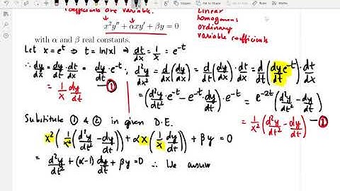 Euler Equations Regular Singular Points: MATH 310