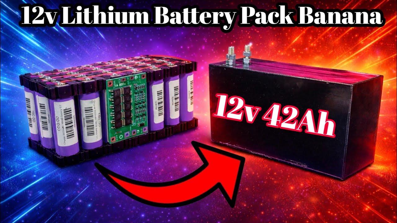 3.7ka Lithium Battery sa 12v 42ah lithium battery pack banana 
