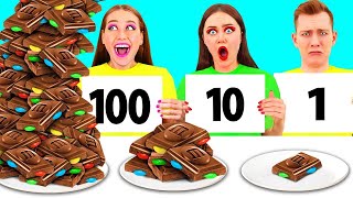 100 Layers of Food Challenge | Funny Moments by DuKoDu Challenge