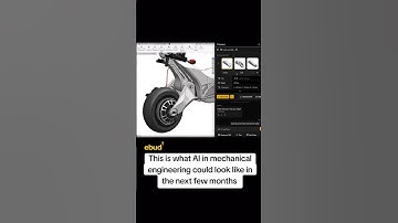 AI in Mechanical Engineering #cadtools #solidworks #ebud #cae #tech #mechanicalengineering #ai #ML