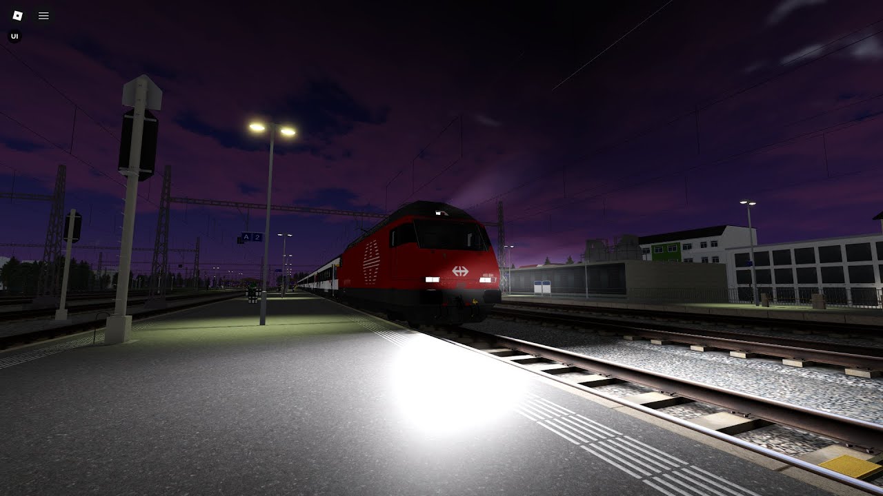 The swiss bullet. -SBB Re 460 - Train sim roblox