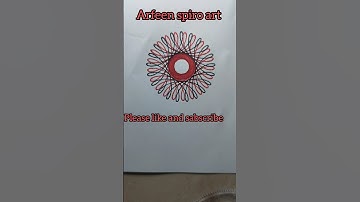 Amazing Spirograph - How many rotations did the pen in total? #shorts#Spirograph #satisfying#2024