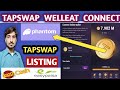 How to Connect Solana wallet to TAPSWAP/ TAPSWAP Welleat Connect//Aridrop