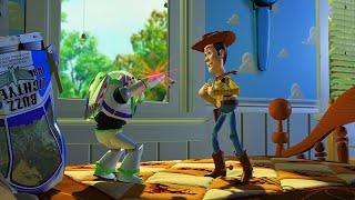 Toy Story 1995 Buzz Lightyear, Space Ranger Scene Sound Effects Version