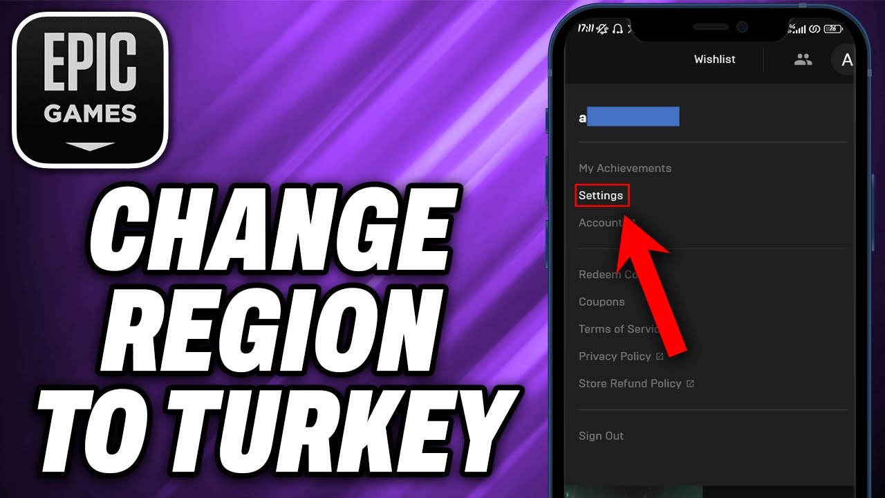 How To Change Epic Games Region to Turkey - Quick Help