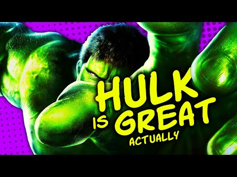 Ang Lee's HULK is great, actually