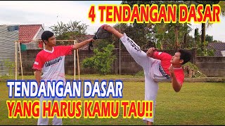 4 Tendangan Dasar dalam TAEKWONDO (PEMULA)