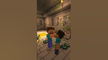 Minecraft but Herobrine guard end portal 😈 #shorts