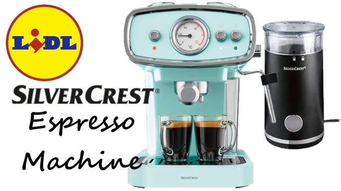 Middle of Lidl - SilverCrest Slim Espresso Machine - Simply brew-ti-ful! -  YouTube