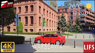 4k POLAND 🇵🇱 WARSAW 🚶🏽‍♂️ #WALK ~ 🪇 DW. WILEŃSKI 🎭 KINO PRAHA ⚓️ PORT PRASKI ~ 60fps #PrzezPolskę