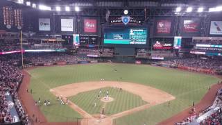 6/24/2017 philadelphia phillies vs arizona diamondbacks, phoenix, az