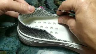 Часть 1.2. Кроссовки. продолжение пяточки