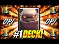 *NEW* #1 STRONGEST GOLEM DECK IN CLASH ROYALE NOW!! SO EASY!!
