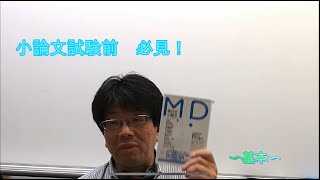 小論文試験前、必見！　～基本～
