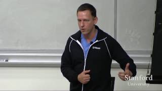 Some Career Advice by Peter Thiel - Stanford Campus