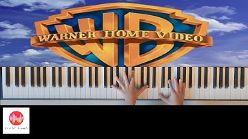 Warner Home Video Theme Intro Piano by 5 year old | Elliot Piano