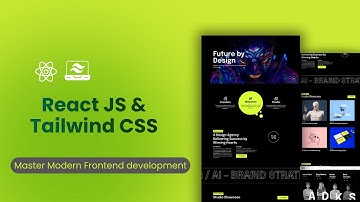 Master React JS & Tailwind CSS | Modern Frontend Project for freshers