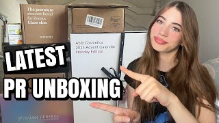 LATEST PR UNBOXING !!! Brand new makeup from Makeup by Mario, Sheglam, Merit &amp; more