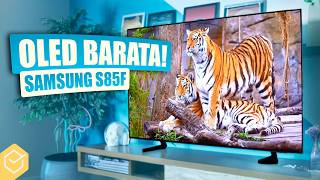 A SAMSUNG fez uma TV OLED BARATA esse ANO! // S85F 🔥 minha OPINIÃO SINCERA!