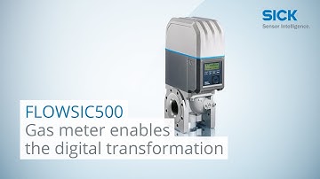 FLOWSIC500 from SICK: enables the digital transformation of the gas network operation | SICK AG