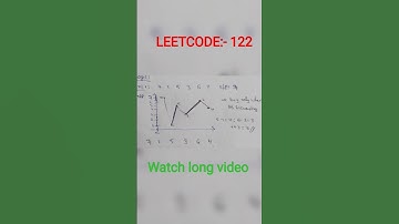 Best Time to Buy and Sell Stock II | LeetCode 122 | Top Interview Questions #education #programming